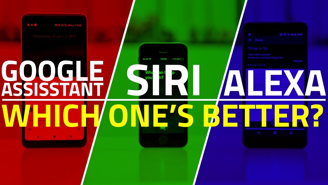 Which personal assistant is better? Apple’s Siri vs. Google Assistant vs. Amazon Alexa