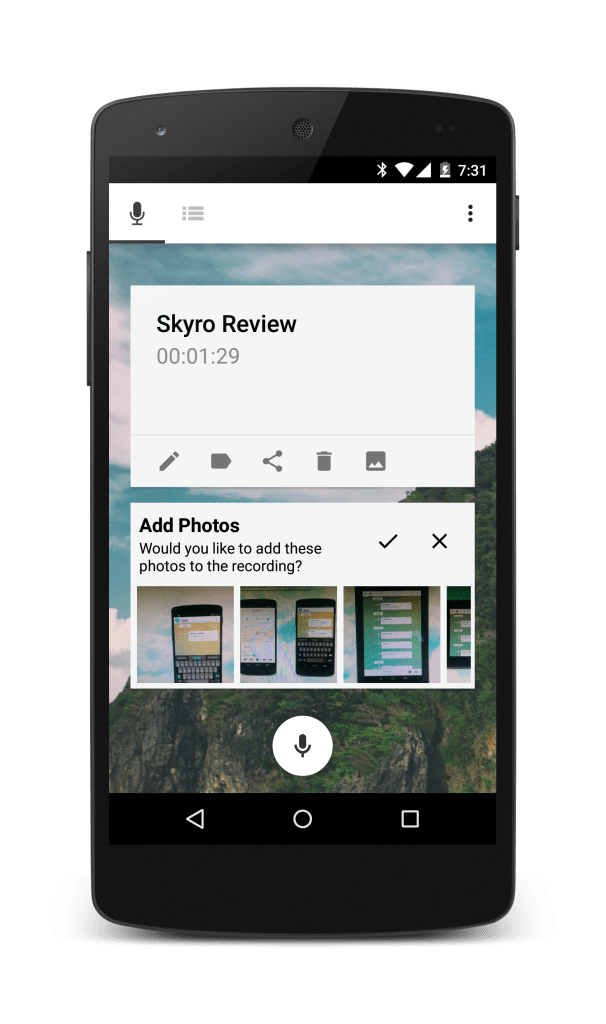 Skyro Voice Recorder